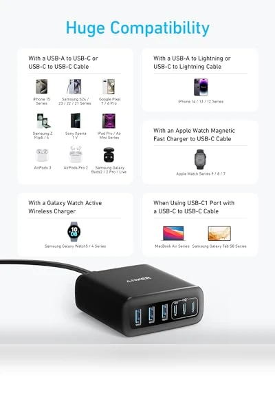 Desktop Charger — Charging Solutions, Anker