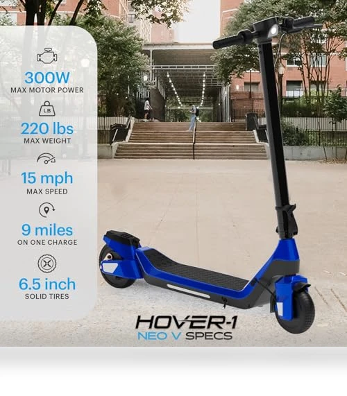 Foldable Electric Scooter — Electric Vehicles, Hover-1