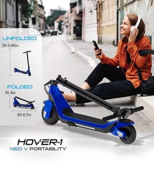 Foldable Electric Scooter — Electric Vehicles, Hover-1