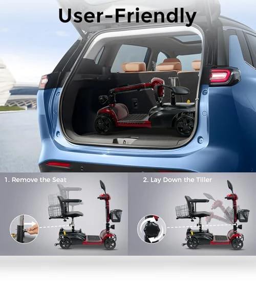 Long Range Travel Mobility Scooter — Mobility Scooters, MOVEMAGIC