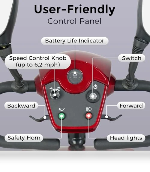 Long Range Travel Mobility Scooter — Mobility Scooters, MOVEMAGIC