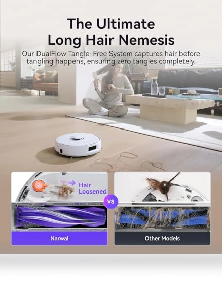 Robot Vacuum and Mop Combo — Smart Cleaning Robots, Narwal