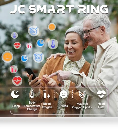 Smart Ring Fitness Tracker — Smart Rings, DIIKEN