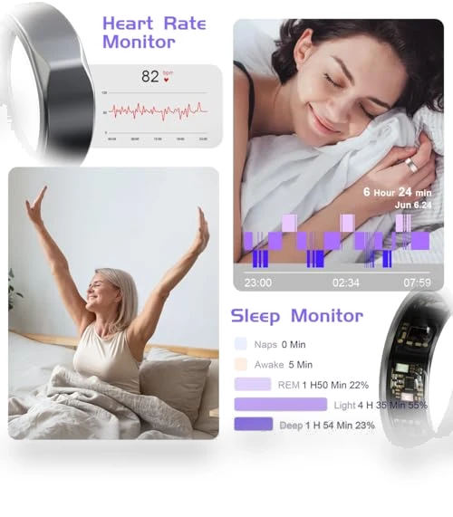 Smart Ring Fitness Tracker — Smart Rings, DIIKEN
