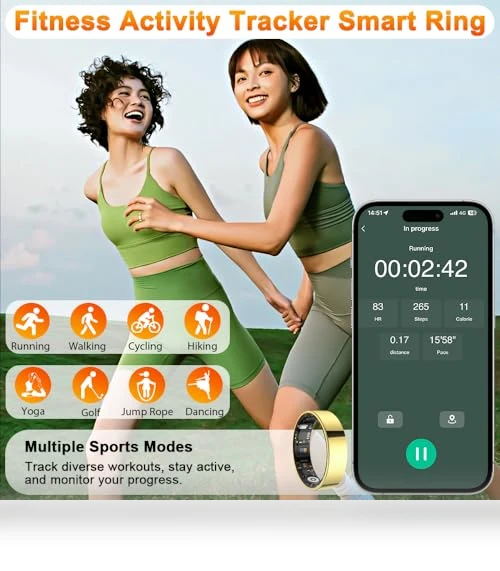 Smart Ring Health Tracker — Smart Rings, Mefoma
