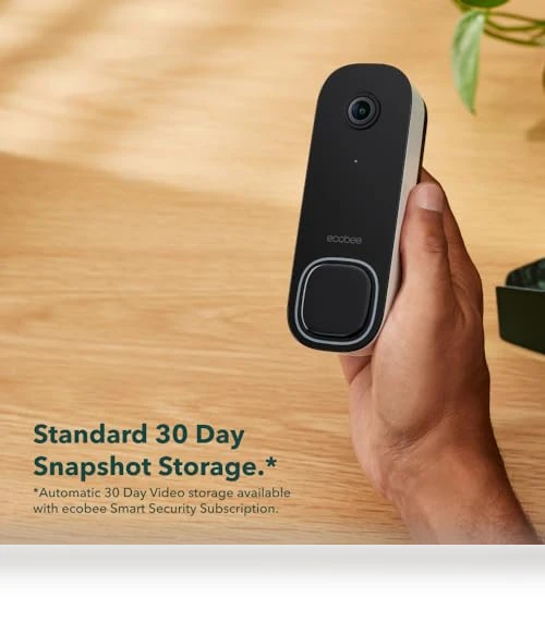 Smart Video Doorbell Camera — Smart Home Security, ecobee