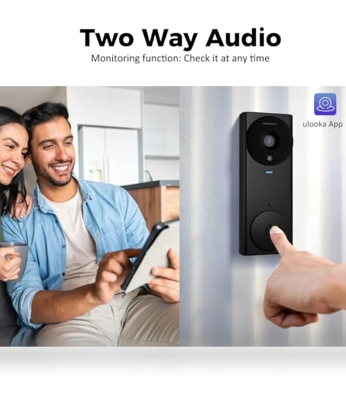 Wireless Video Doorbell Camera — Smart Home Security, Ulooka