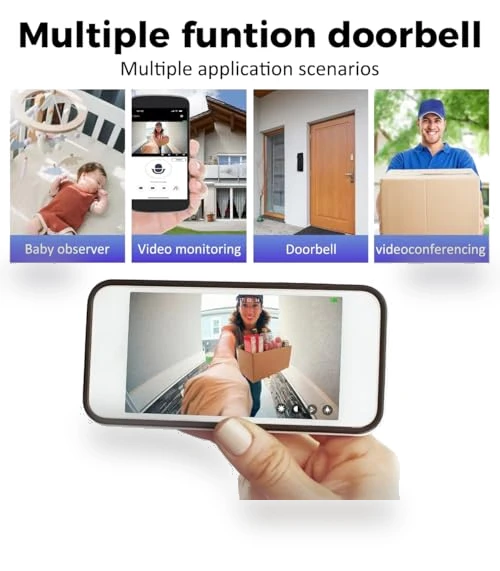 Wireless Video Doorbell Camera — Smart Home Security, Ulooka