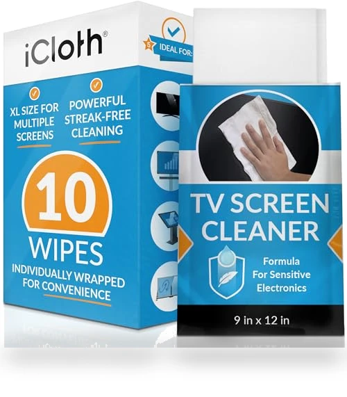 XL Screen Cleaning Wipes — Cleaning & Repair, iCloth Screen Cleaners