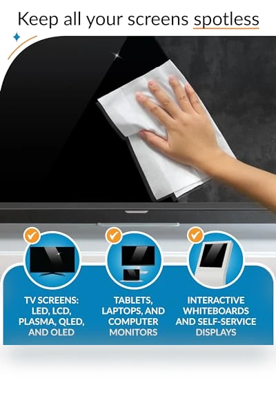 XL Screen Cleaning Wipes — Cleaning & Repair, iCloth Screen Cleaners