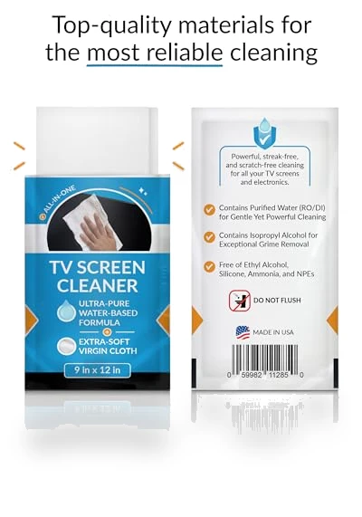 XL Screen Cleaning Wipes — Cleaning & Repair, iCloth Screen Cleaners