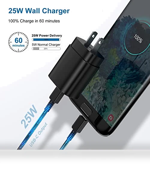 25W PD USB Wall Charger with 6ft Cable — Charging Solutions, Shenzhen Hua Nantong Electronic Technology Co., Ltd.