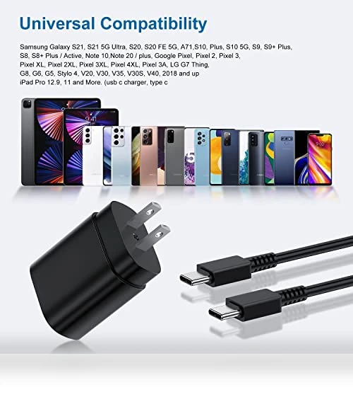 25W PD USB Wall Charger with 6ft Cable — Charging Solutions, Shenzhen Hua Nantong Electronic Technology Co., Ltd.