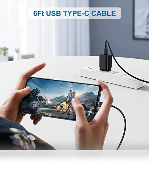 25W PD USB Wall Charger with 6ft Cable — Charging Solutions, Shenzhen Hua Nantong Electronic Technology Co., Ltd.