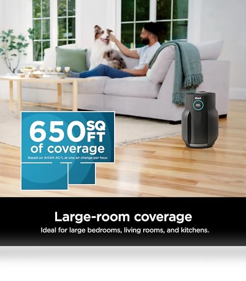 Air Purifier for Home Large Room — Activated Carbon Air Purifiers, Shark
