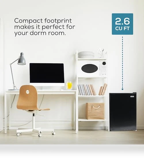 Compact Refrigerator with Freezer — Mini Fridges, Igloo