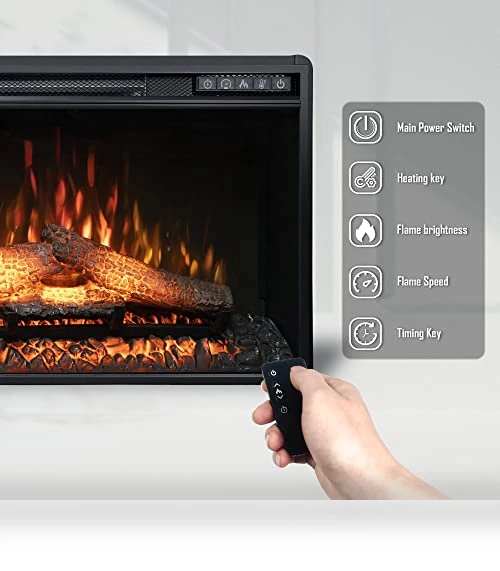 Electric Fireplace Insert — Electric Heating Solutions, Oxhark Flame