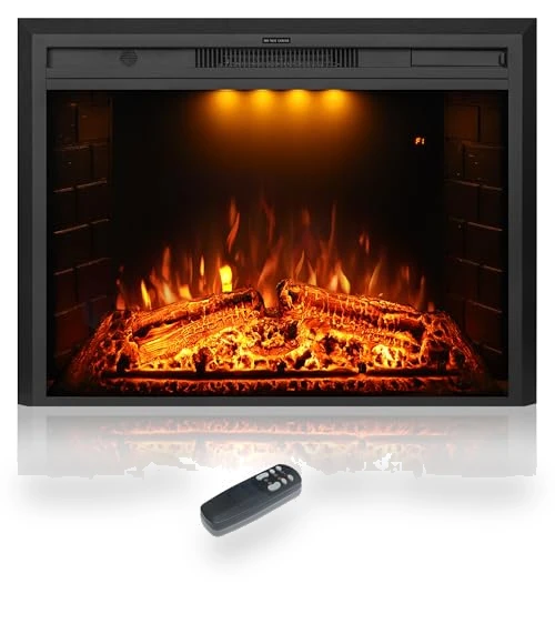 Electric Fireplace with Remote Control — Electric Heating Solutions, Dreamflame