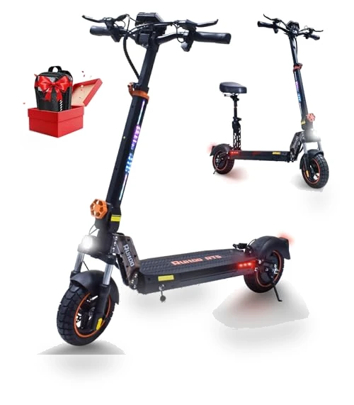 Electric Scooter with Seat — Electric Vehicles, Bikydom
