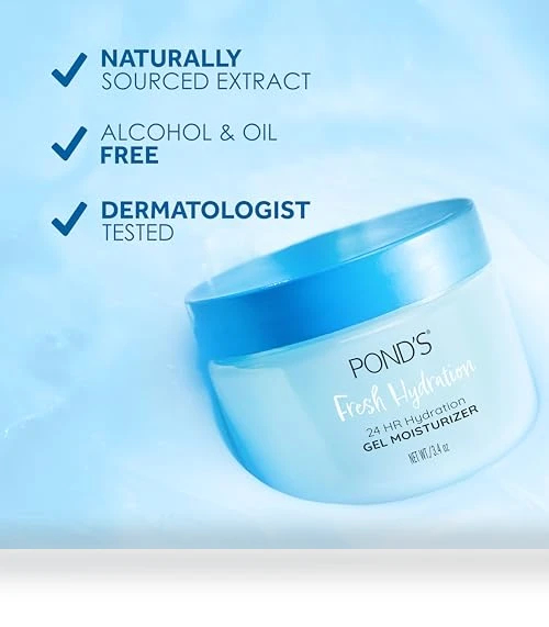 Gel Face Moisturizer for 24 hour Hydration and Luminous Skin — Creams & Moisturizers, POND'S