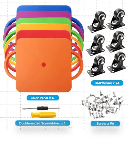 Gym Floor Scooter Board with Handles — Kids Fitness, GSE Games & Sports Expert