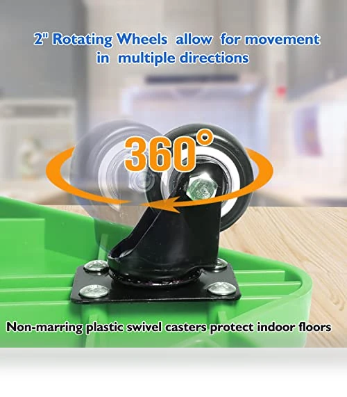 Gym Floor Scooter Board with Handles — Kids Fitness, GSE Games & Sports Expert