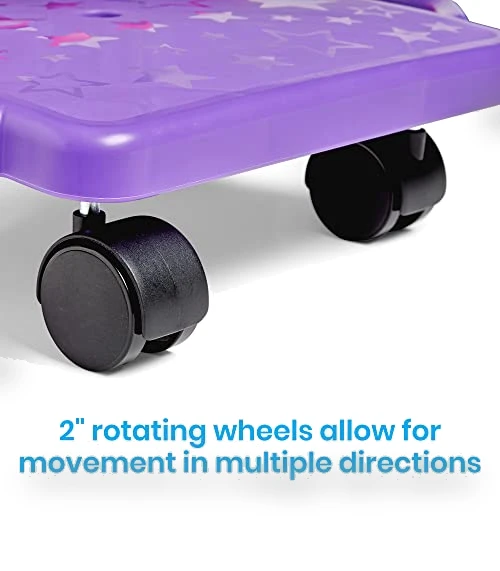 Indoor Scooter Board with Safety Handles — Push & Pull Playtime, hand2mind