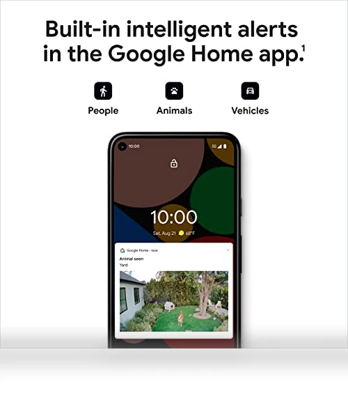 Nest Cam Outdoor or Indoor, Battery — Smart Home Security, Google