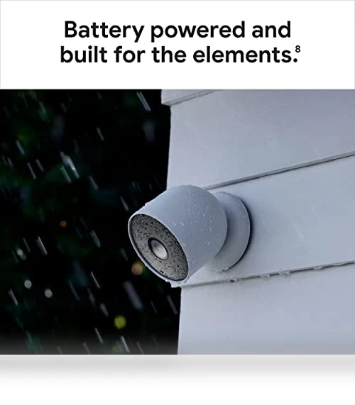 Nest Cam Outdoor or Indoor, Battery — Smart Home Security, Google
