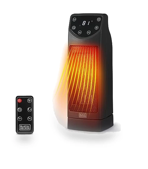 Oscillating Space Heater — Portable Heating Solutions, BLACK+DECKER
