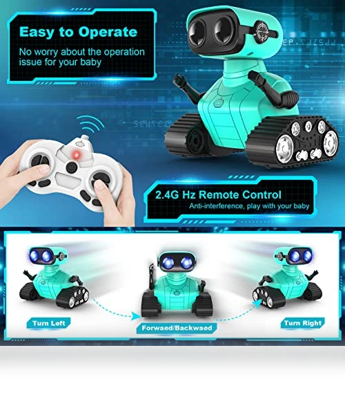 Rechargeable RC Robot Toy — Interactive Figures & Robots, Hamourd
