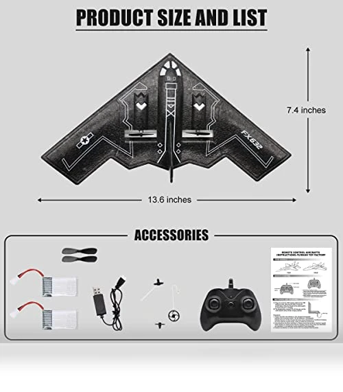 Remote Control B-2 Spirit Stealth Bomber Plane — Remote Control Aircraft, Fisca