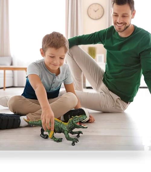Remote Control Robot Dinosaur Toy — Interactive Figures & Robots, flybakiz