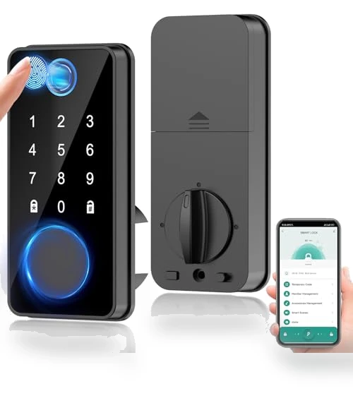 Smart Fingerprint Door Lock — Smart Home Security, TGCFING