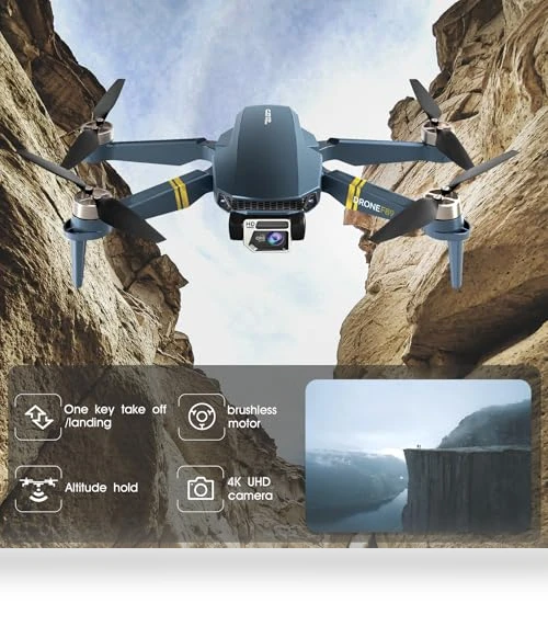 Super Endurance Foldable Drone with Camera — Drones, CHUBORY