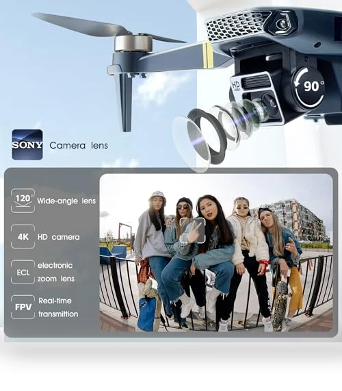 Super Endurance Foldable Drone with Camera — Drones, CHUBORY