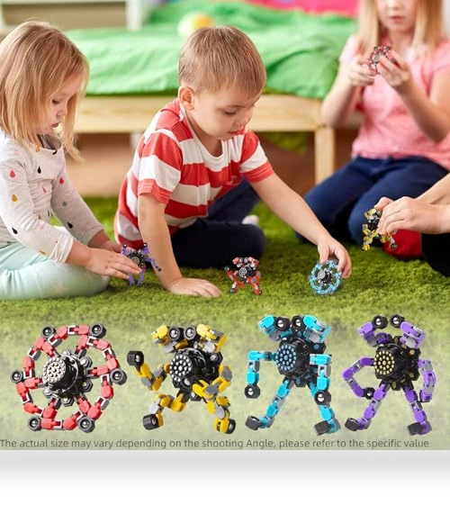 Transformable Fidget Spinners — Stress Relievers, Gokeey