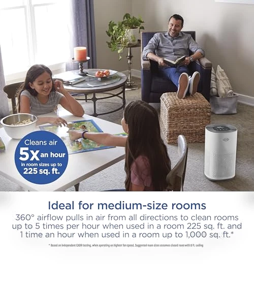 True HEPA Air Purifier — Activated Carbon Air Purifiers, Clorox Home Appliances