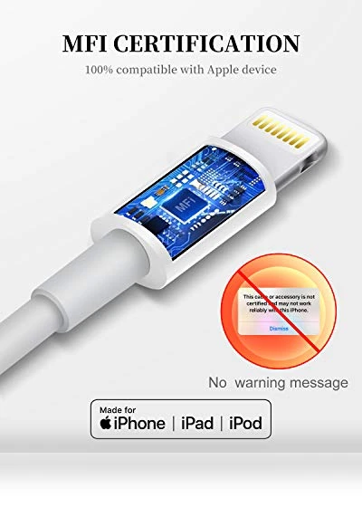 USB to Lightning Cable — Lightning, Uzento