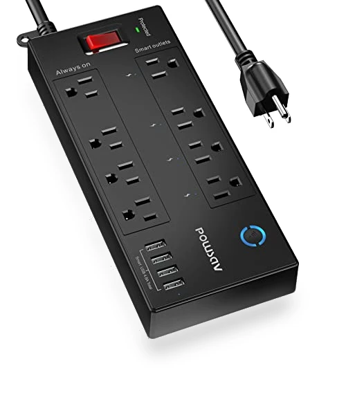 WiFi Surge Protector with Smart Outlets and USB Ports — Power Solutions & Surge Protection