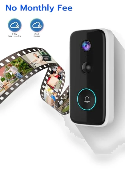 Wireless Video Doorbell Camera — Smart Home Security, JOOAN