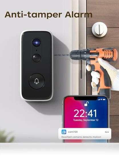 Wireless Video Doorbell Camera — Smart Home Security, JOOAN