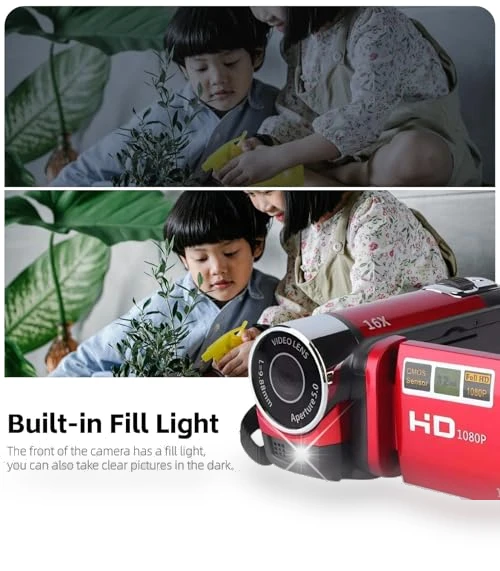 1080P 16MP DV Camera Vlogging Camera Recorder — Camcorder, Yoidesu