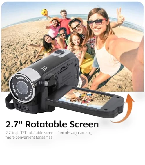 1080P 16MP DV Camera Vlogging Camera Recorder — Camcorder, Yoidesu