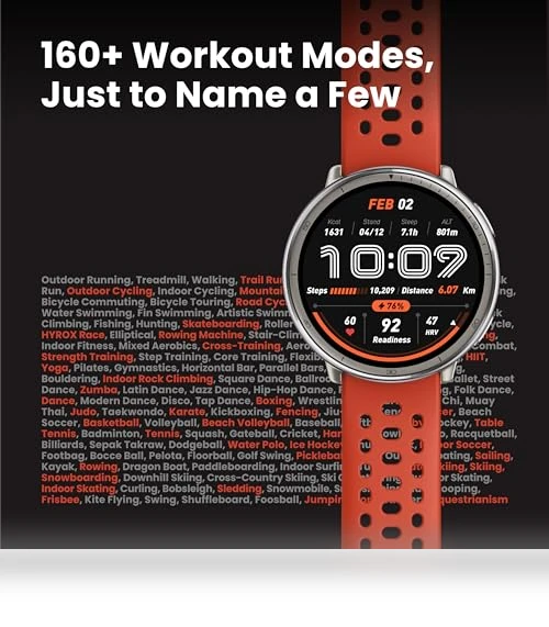 Active 2 Smart Watch — Smartwatches, Amazfit