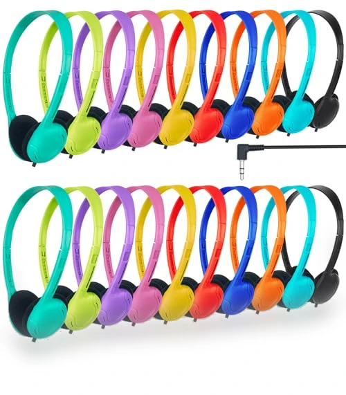 Class Set Headphones for Kids Students — In-Ear Headphones, ZNXZXP