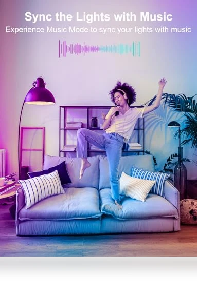 Color Changing Smart Light Bulbs — LED, HYDONG