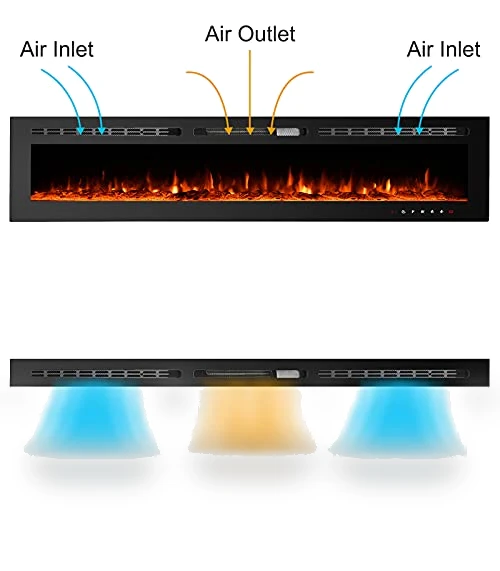 Electric Fireplace Insert — Electric Heating Solutions, CharaVector