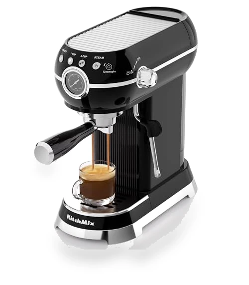 Espresso Machine with Milk Frother — Coffee & Espresso Combos, KITCHMIX