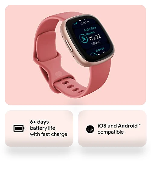 Fitness Smartwatch with Daily Readiness, GPS, 24/7 Heart Rate — Smartwatches, Fitbit